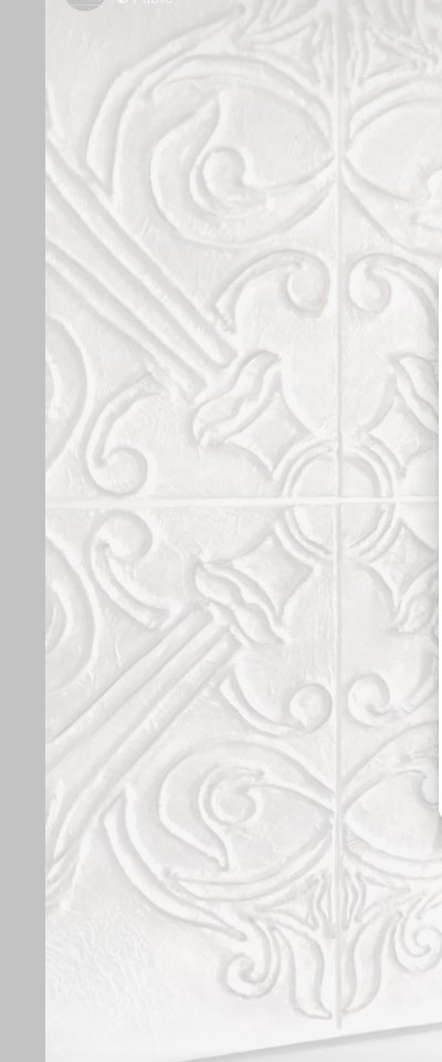 Flake — White Ornamental Art — Mak's Flair